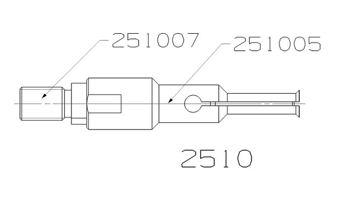 Forza Extracteur à pinces pour prise intérieure 8-11